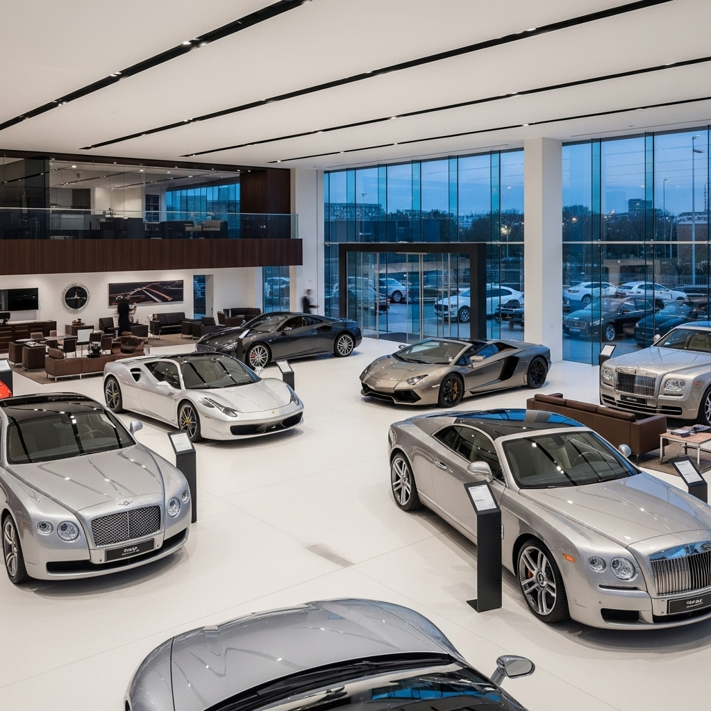 Showroom visitors