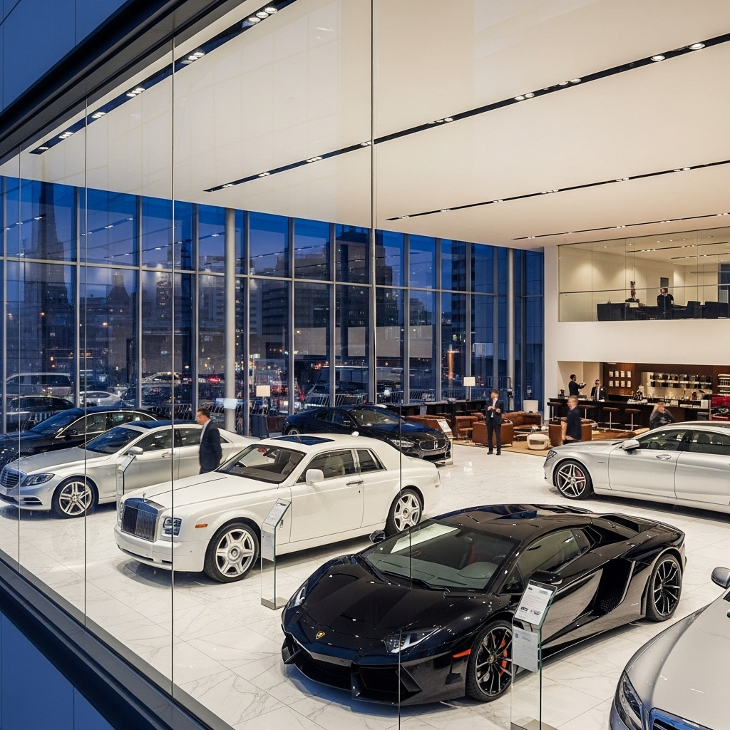 Luxury SUVs lineup